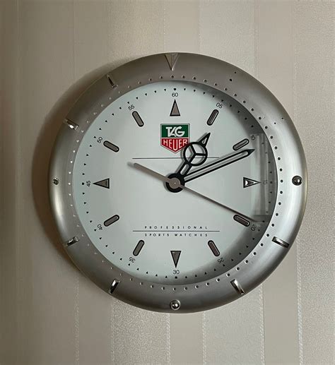 tag heuer wall clock replica